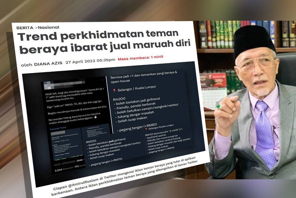 Laporan Sinar Harian. Mohamad Shukri (kanan).