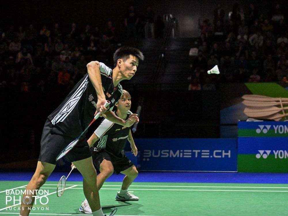 Yew Sin-Ee Yi menewaskan Takuro Hoki-Yugo Kobayashi dari Jepun 21-16 dan 26-24. - Foto Badminton Photo