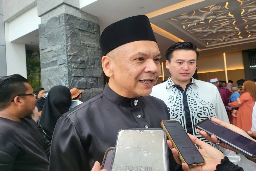 Armizan ketika ditemui pemberita ketika hadir pada Majlis Rumah Terbuka Aidilfitri Kerajaan Negeri Sabah yang diadakan di SICC Kota Kinabalu.