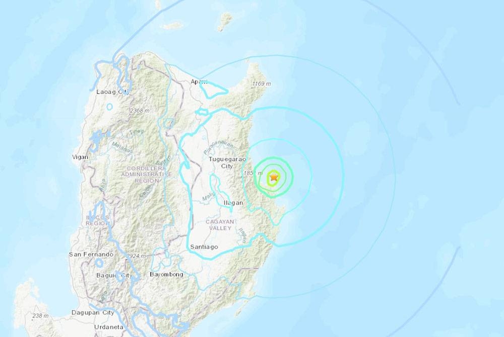 Gempa bumi sederhana berukuran 5.4 pada skala Richter melanda Luzon, Filipina pada 8.49 pagi tadi.