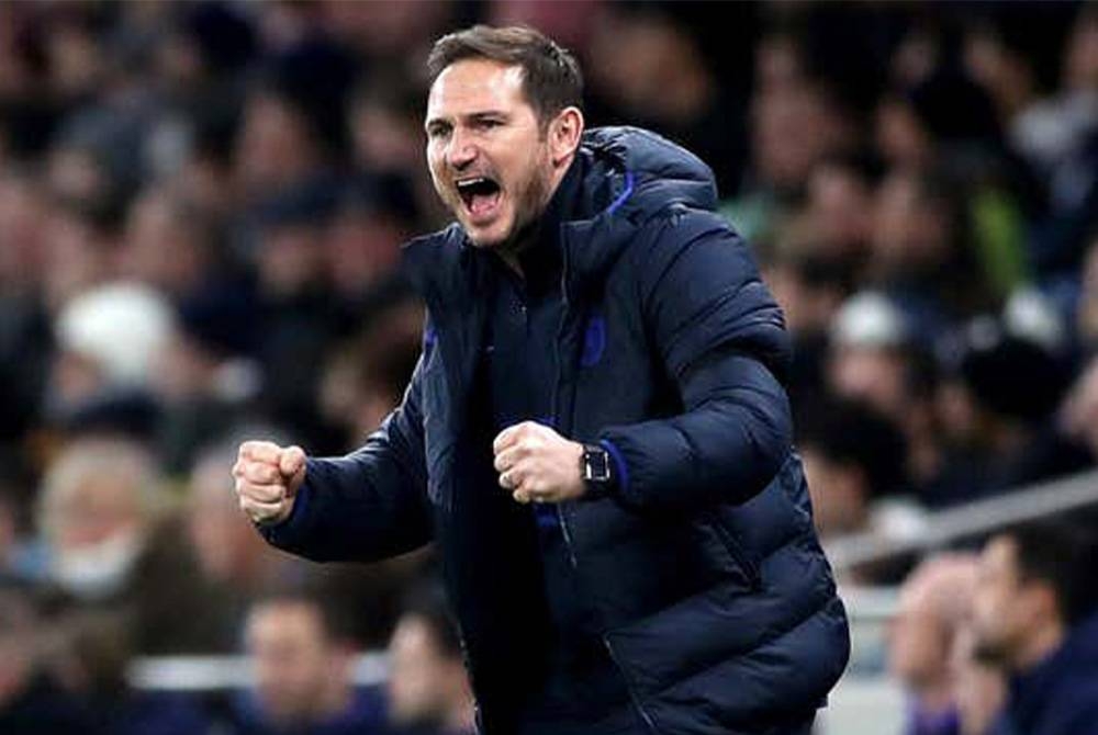 Lampard lega Chelsea menang ke atas Bournemouth 3-1. - Foto: Agensi