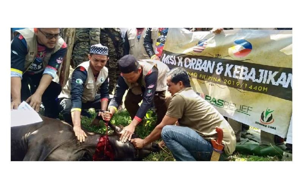 Salah satu program korban yang telah dilaksanakan oleh PASRelief di bumi Mindanao, Filipina sebelum ini.