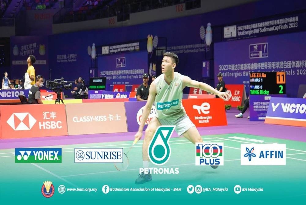 Zii Jia mudah menewaskan Ricky Tang 21-3,21-13. - Foto FB BAM