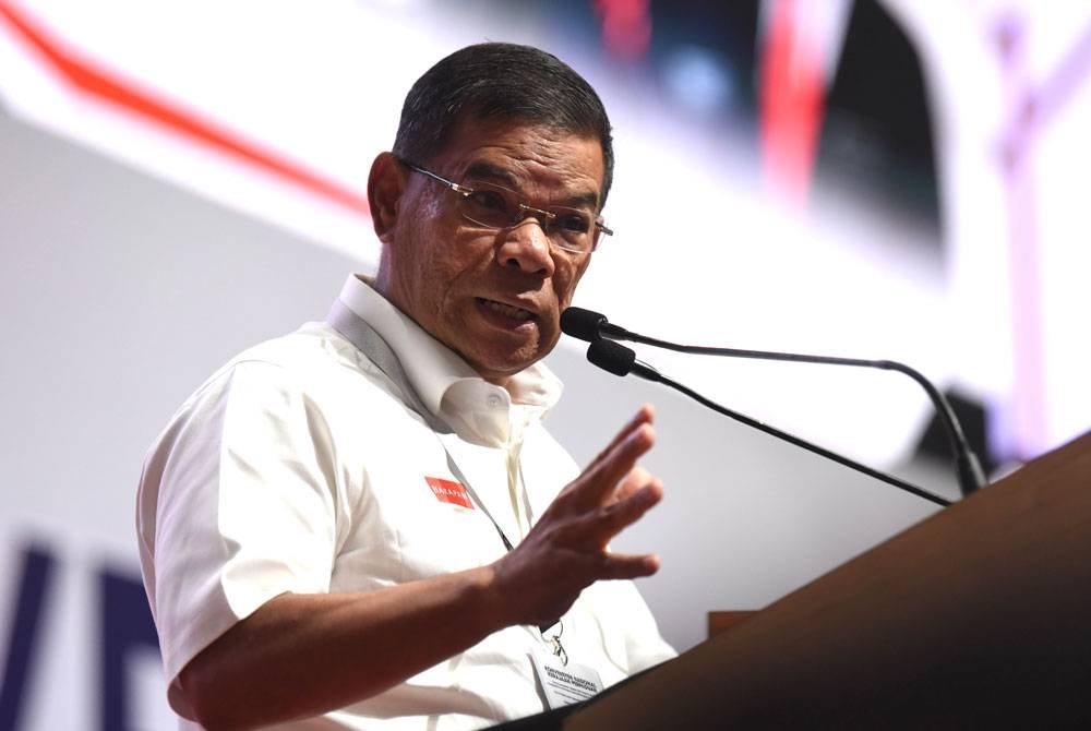 Saifuddin ketika berucap pada Konvensyen Nasional Kerajaan Perpaduan 2023 di Pusat Dagangan Dunia (WTC) Kuala Lumpur pada Ahad.