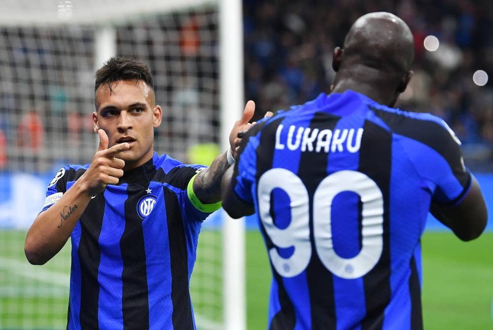 Martinez meraikan jaringan bersama-sama mesin gol Inter, Lukaku di San Siro dalam aksi separuh akhir kedua Liga Juara-Juara pada Rabu.