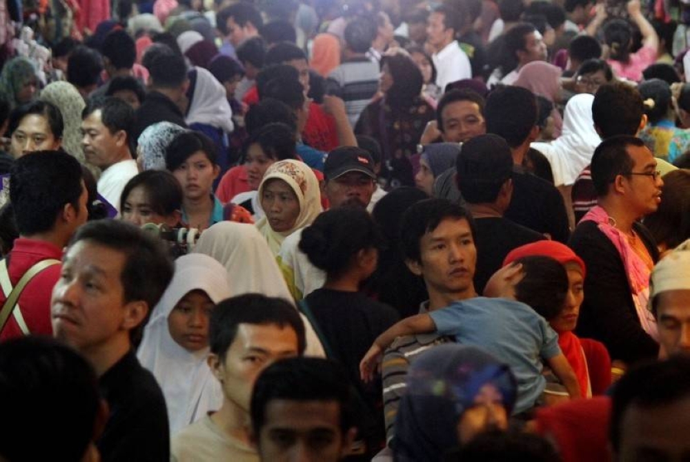 Negara ekonomi terbesar di Asia Tenggara itu akan berada di belakang Nigeria dan Pakistan dalam kedudukan demografi untuk tempoh 22 tahun akan datang. - Foto: Agensi