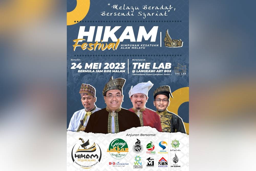 Hikam d&#039;Langkawi diadakan di pada 24 Mei ini.