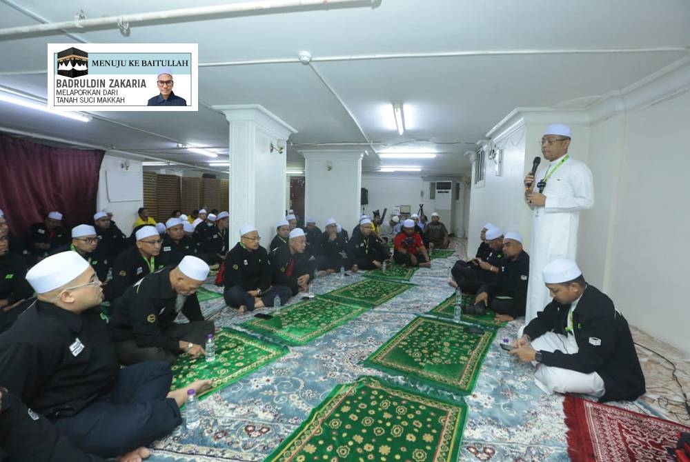 Ashrof memberikan ucapan ketika majlis bacaan Yasin dan solat hajat sempena ketibaan jemaah haji Malaysia 21 Mei ini.