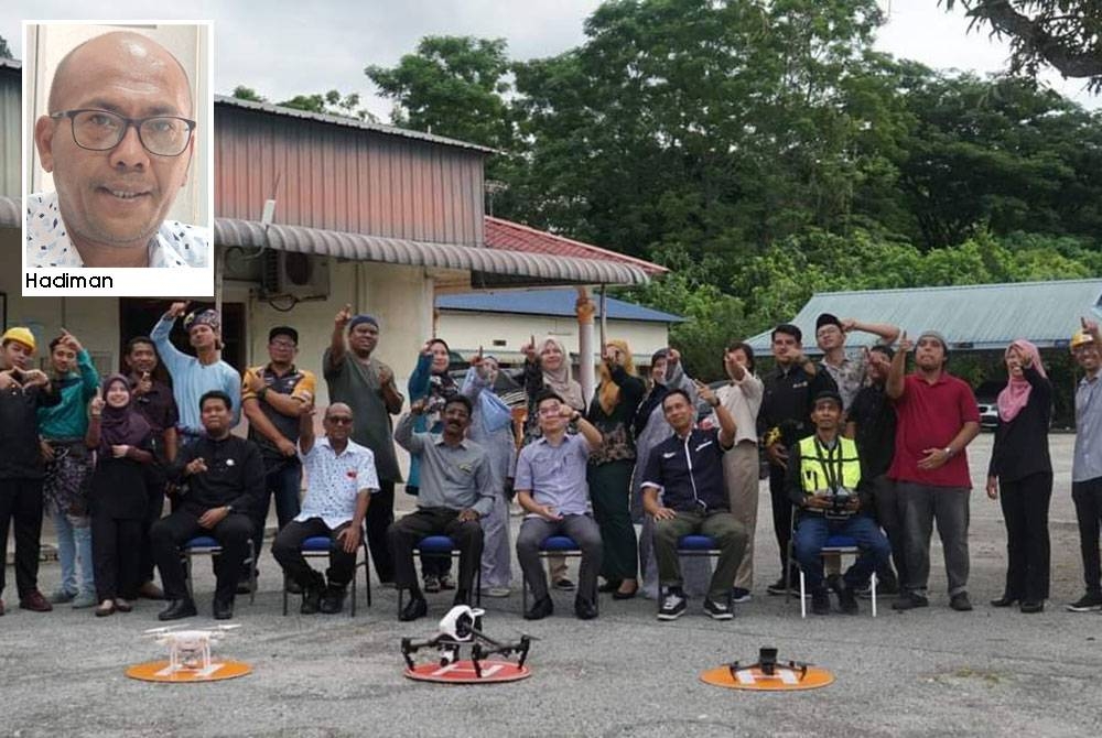 PDP turut mengendalikan TVET Mahir Kerja Kursus Peningkatan Dron-Ariel Foto dan Video anjuran Pusat Aspirasi Anak Perak di Giatmara Tambun. Foto: Ihsan pembaca