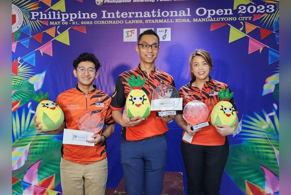 Ahmad Azriq, Syafiq Ridhwan dan Siti Safiyah Amirah.