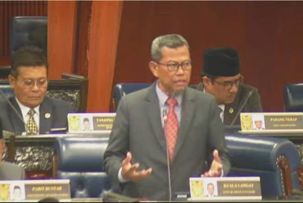 Ahmad Yunus ketika membahaskan Rang Undang-Undang (RUU) Kanun Keseksaan (Pindaan) 2023 di Dewan Rakyat pada Isnin.