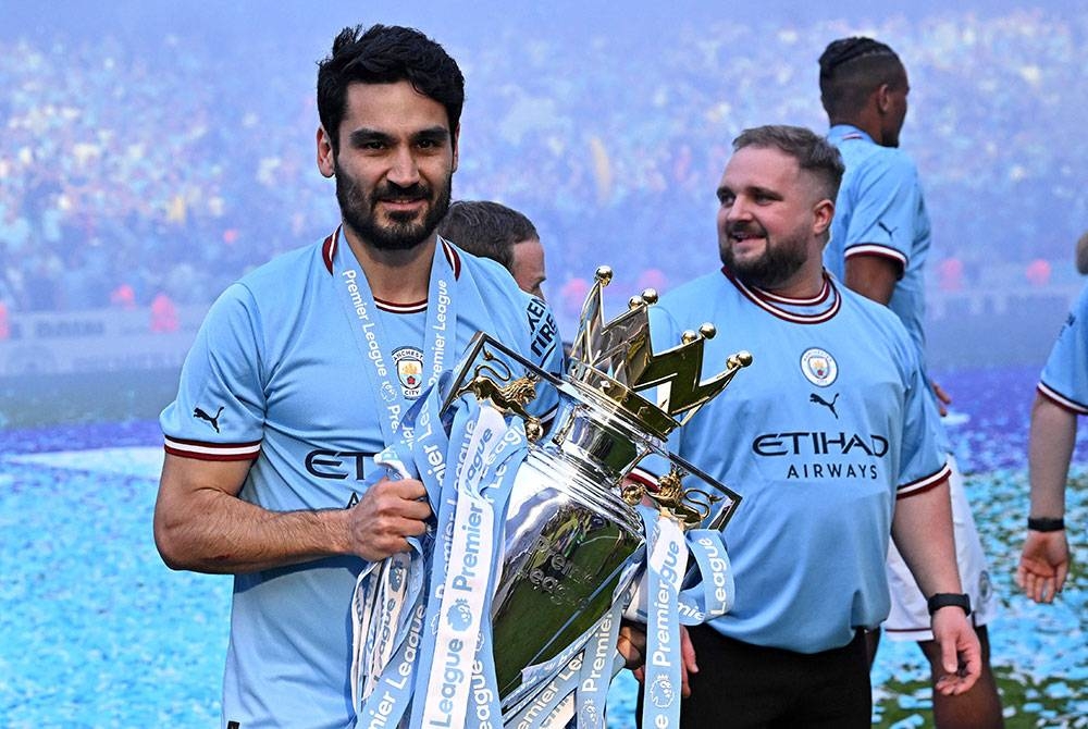 Ilkay Gundogan tidak mahu pemain City hilang fokus. Foto: AFP