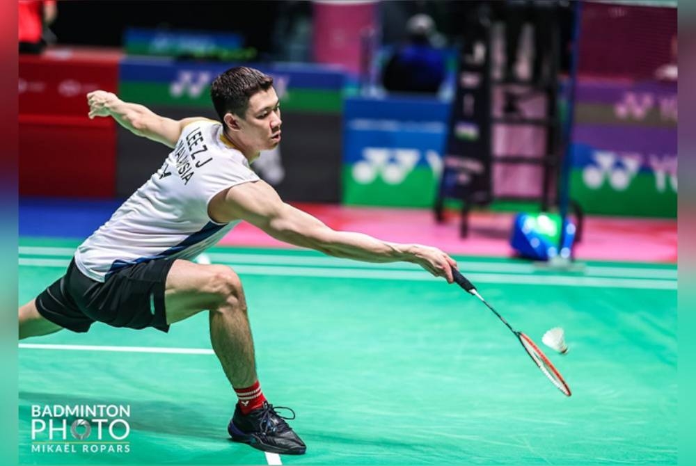 Zii Jia melepasi pusingan pertama Malaysia Masters 2023 di Axiata Arena, Bukit Jalil pada Rabu. - Foto Badminton