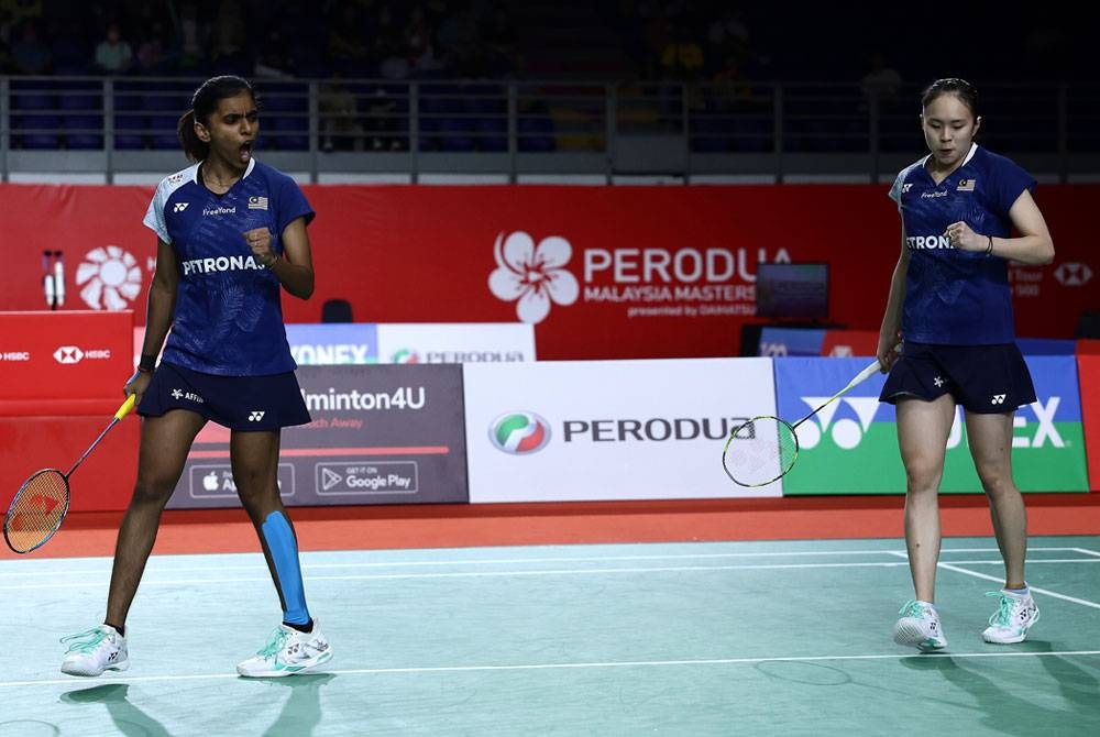 Pearly-Thinaah gah sambar tiket final Masters Malaysia