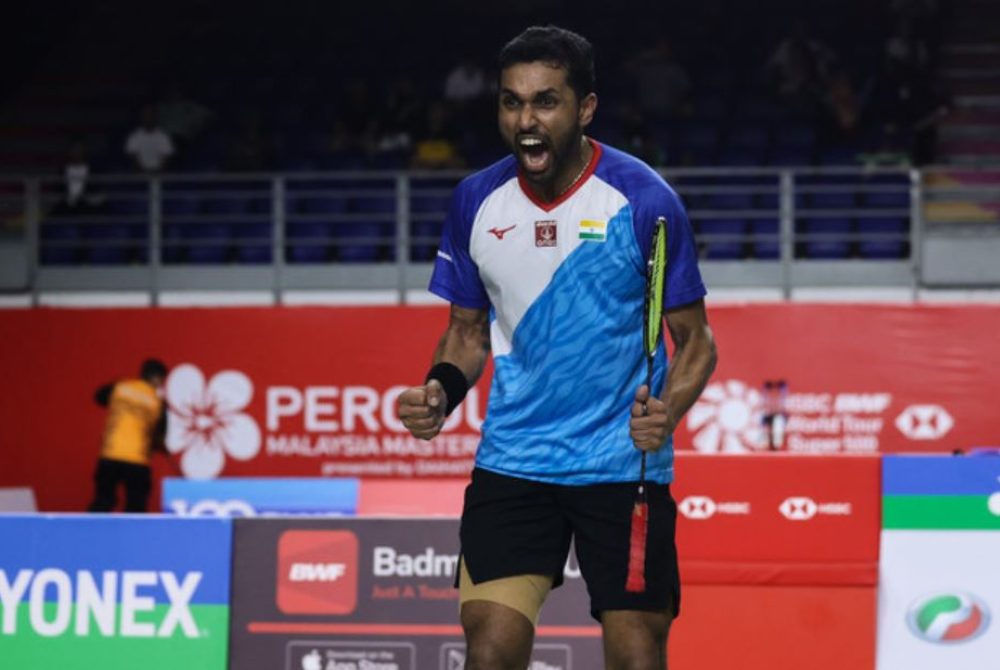 Prannoy muncul pemain perseorangan lelaki India pertama memenangi gelaran Masters Malaysia. - Foto Bernama