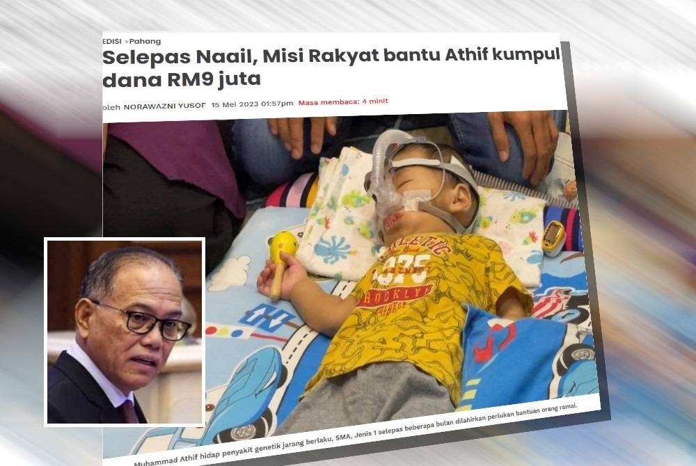 Laporan Sinar Harian pada 15 Mei lalu. - Gambar kecil: Wan Rosdy