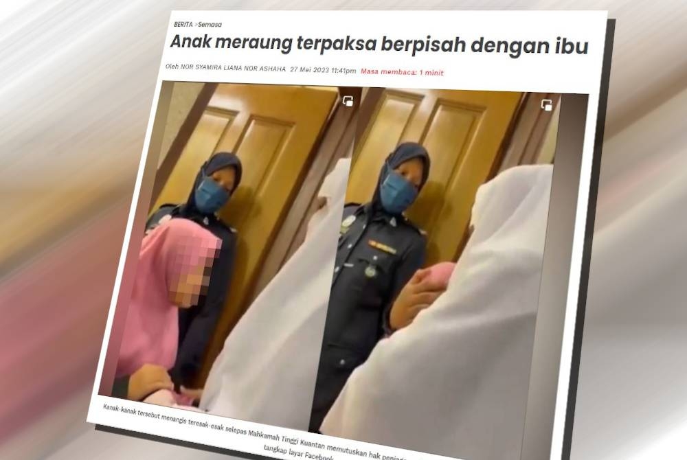 Laporan Sinar Harian 27 Mei lalu.