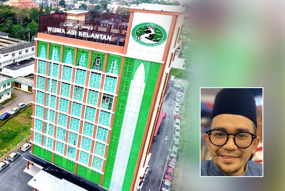 Wisma AKSB Kota Bharu. Gambar kecil: Mohd Azmawi Fikri