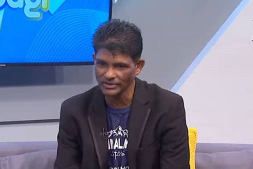 Ravichandran ketika ditemubual dlam rancangan MHI terbitan TV3 pada Jumaat.