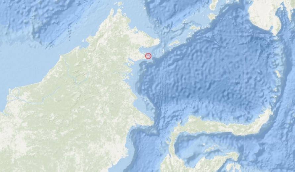 Gempa bumi lemah dengan magnitud 2.6 melanda Semporna, Sabah pada 7.39 malam tadi.