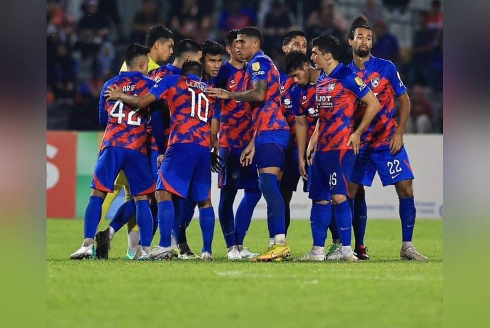 Kesebelasan JDT mahu terus kan momentum kejayaan - foto fb Johor Southern Tigers