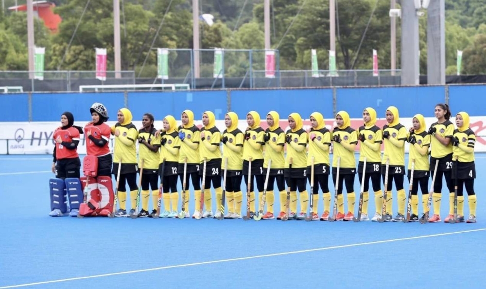 Young Tigress yang menggalas cabaran negara di Piala Remaja Asia 2023. Foto: Asia Hockey Federation