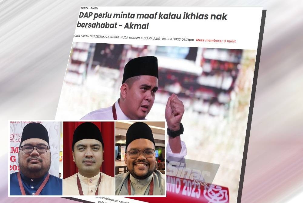 Laporan Sinar Harian pada Khamis. (Gambar kecil: Ahmad Wafi, Aliff Firdaus, Mohamad Naqiuddin)