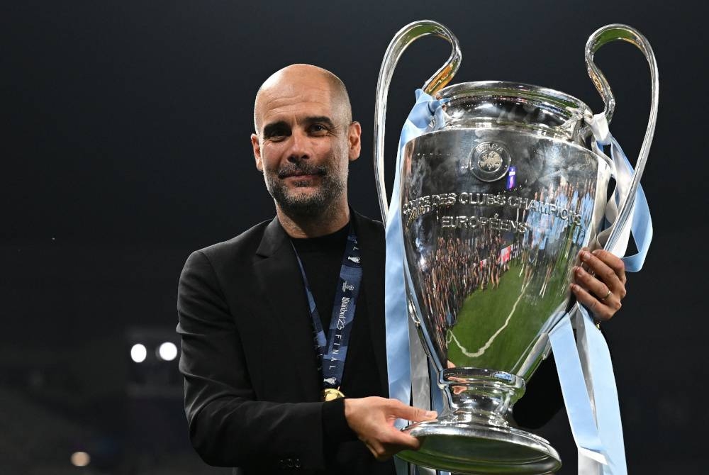 Kontrak Guardiola bersama City akan tamat dua tahun lagi. - Foto AFP