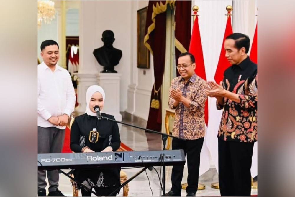 Putri Ariani menerima jemputan Jokowi untuk bertemu dengannya di Istana Presiden, pada Rabu. Foto Instagram Jokowi