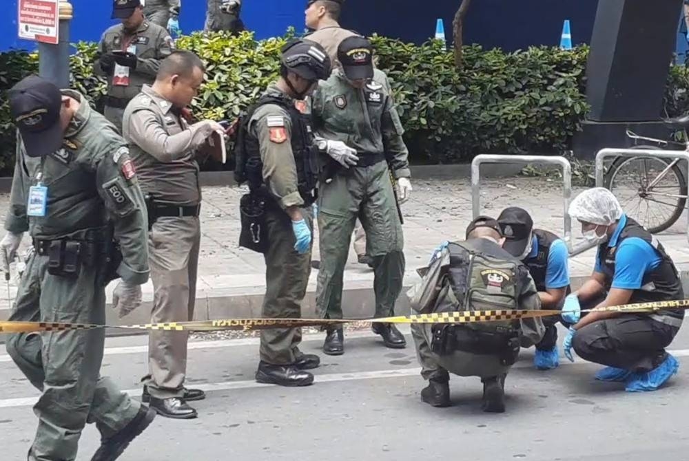 Empat anggota polis dan seorang orang awam cedera dalam satu serangan bom di Yala, selatan Thailand. - Gambar hiasan