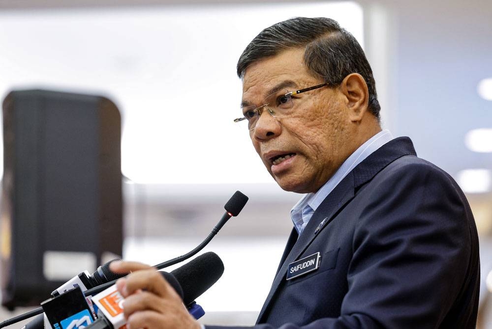 Saifuddin Nasution. - Foto Bernama.