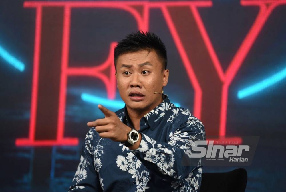 Boss James selaku panelis semasa Program Di Sebalik Isu Bersama FY bertajuk ‘Diskriminasi Kaum Masih Wujud Dalam Dunia Pekerjaan’ yang disiarkan secara langsung di Facebook Sinar Harian pada Jumaat. - Foto SINAR HARIAN/ MOHD RAFIQ REDZUAN HAMZAH