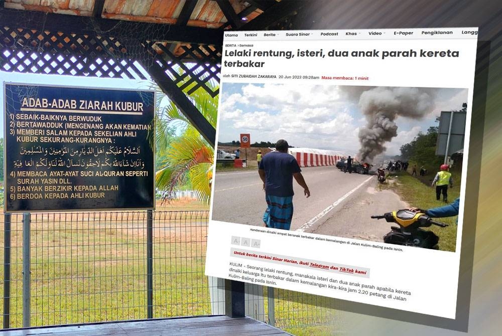 Jenazah Abdul Muslim dijangka dikebumikan di Tanah Perkuburan Masjid Jamiul Makmur, Kulim sebaik sahaja proses bedah siasat selesai.