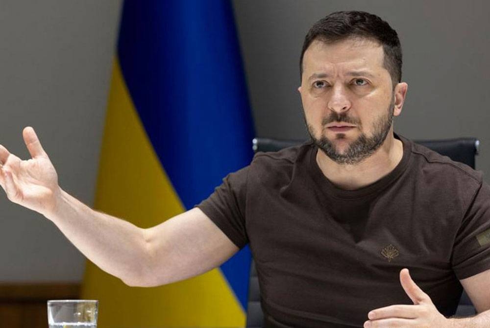 Zelenskyy memaklumkan kemajuan operasi serangan balas dilancarkan tentera mereka adalah lebih perlahan daripada rancangan asal. - Foto: Agensi