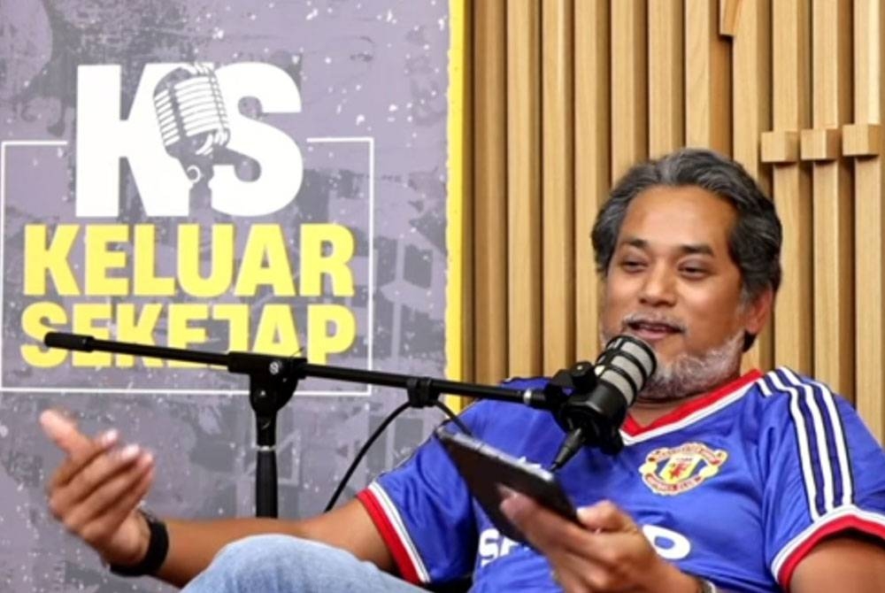 KJ semasa katanya menerusi rancangan podcast Keluar Sekejap pada Jumaat.