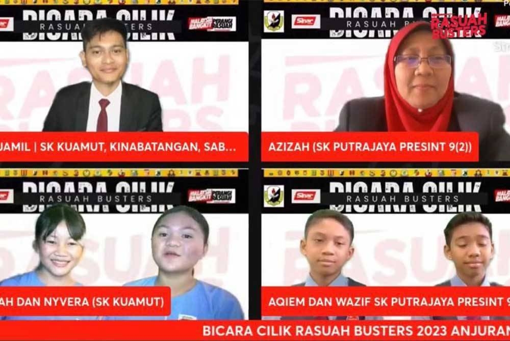 Program berlangsung secara dalam talian dan disiarkan di saluran YouTube SKKB Ts25 dan Facebook Rasuah Busters serta Sinar Bestari.