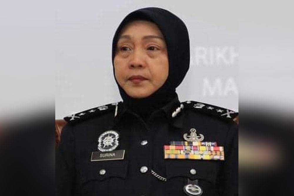 Ketua Polis Perlis Datuk Surina Saad.