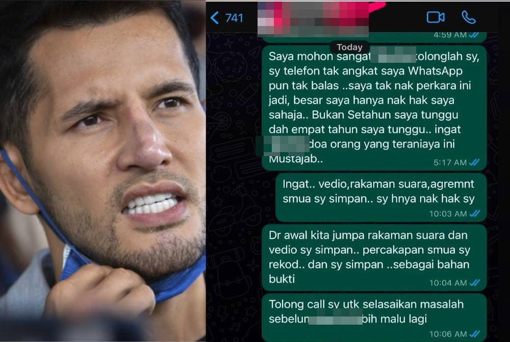 Tangkap layar yang dimuat naik Aliff Syukri di Instagram miliknya.