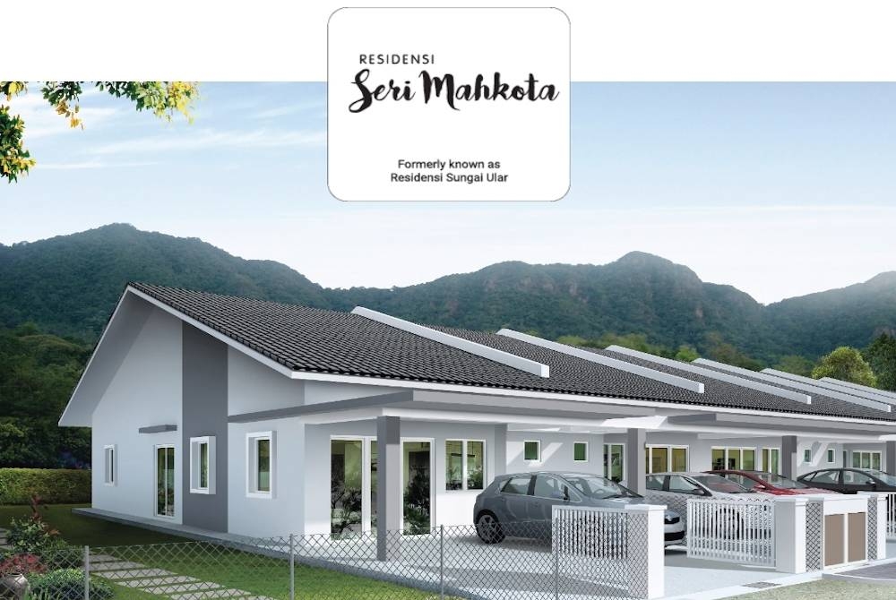 Residensi Seri Mahkota (Sungai Ular), di sini, siap dibina baru-baru.