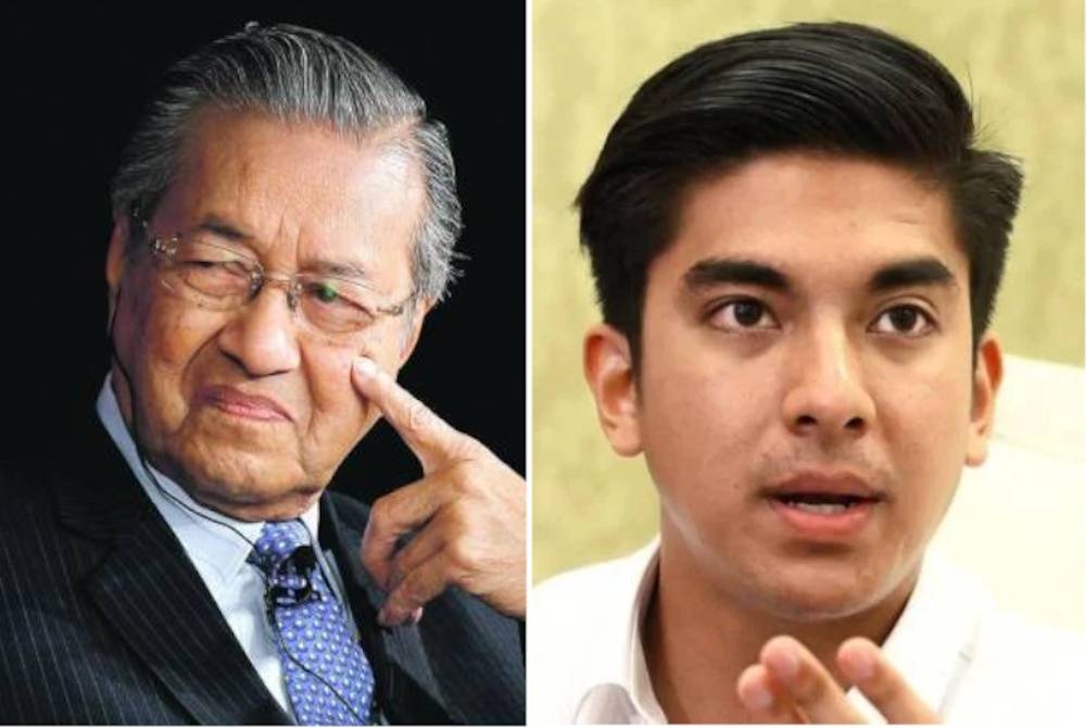 Tun Mahathir, Syed Saddiq