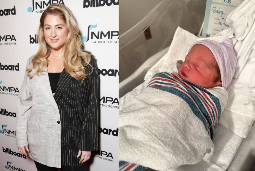 Meghan Trainor selamat melahirkan bayi lelaki pada 1 Julai lalu secara pembedahan.