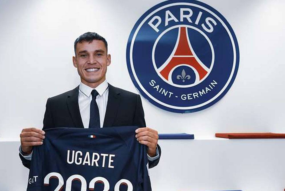 Ugarte menandatangani kontrak lima tahun bersama PSG. Foto Agensi