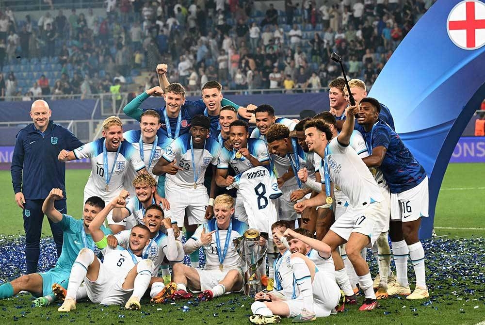 England muncul juara Euro B-21 selepas menewaskan Sepanyol.