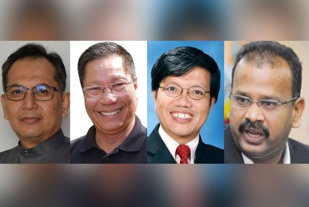 Gambar dari kiri: Ezam Mohd Noor, Syed Ahmad Putra, Tan Kang Yap, S Manickavasagam