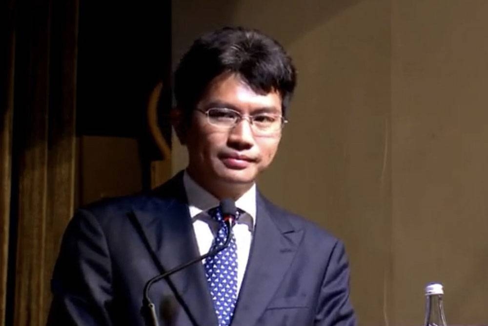 Tunku Zain semasa ucapan aluan pada IMLC 2023 pada Isnin.