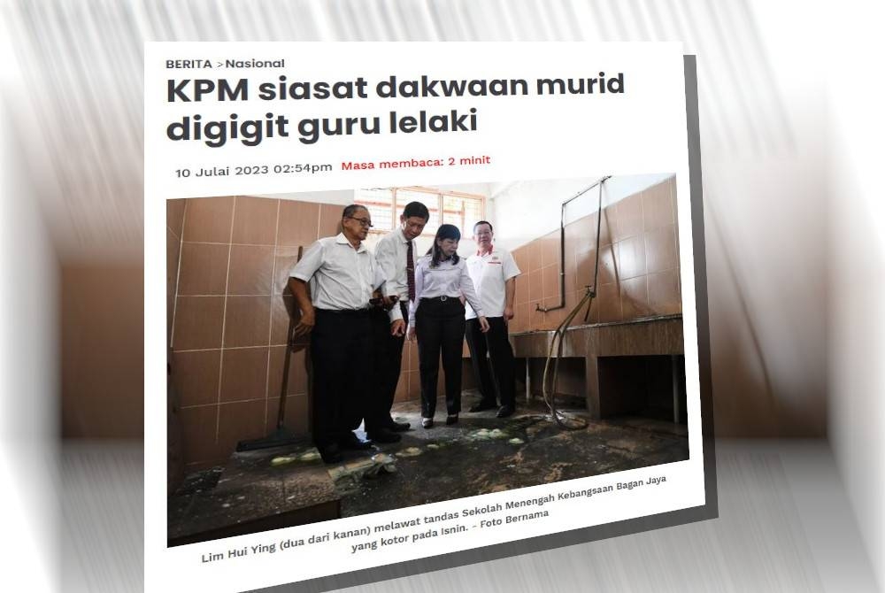 Laporan Sinar Harian.