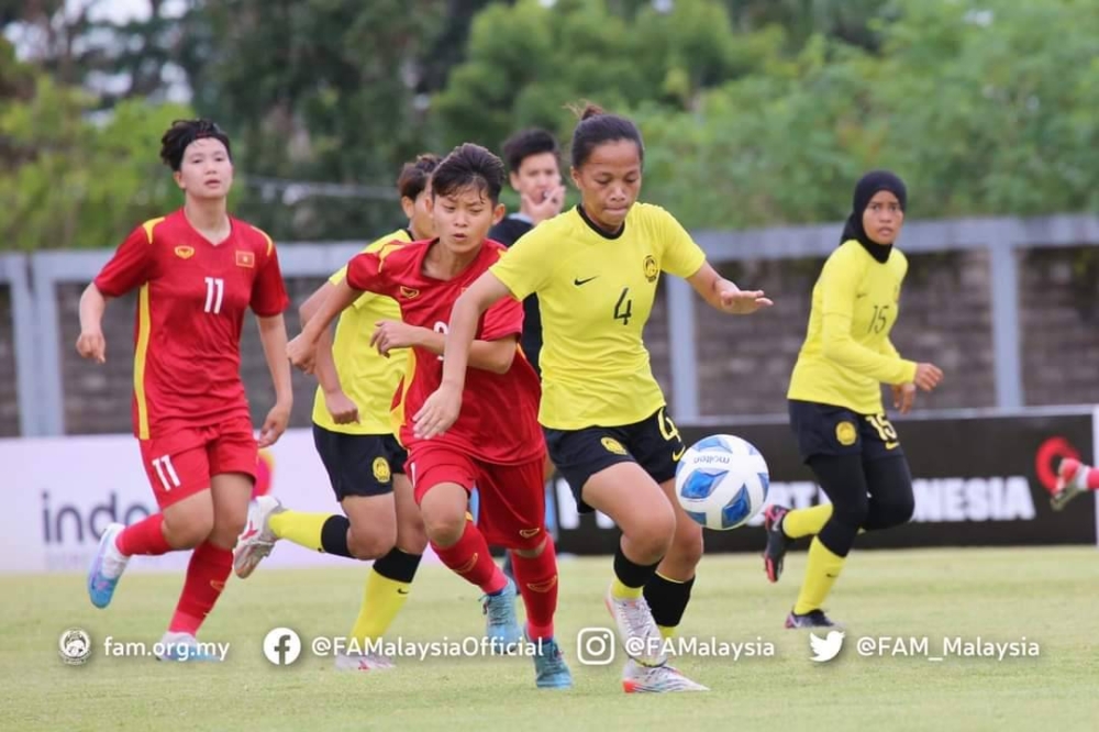 Skuad muda wanita negara gagal melangkah ke separuh akhir Kejohanan AFF.