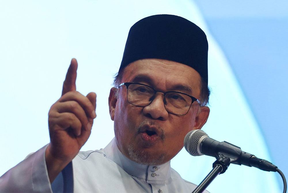 Anwar Ibrahim. - Foto Bernama.