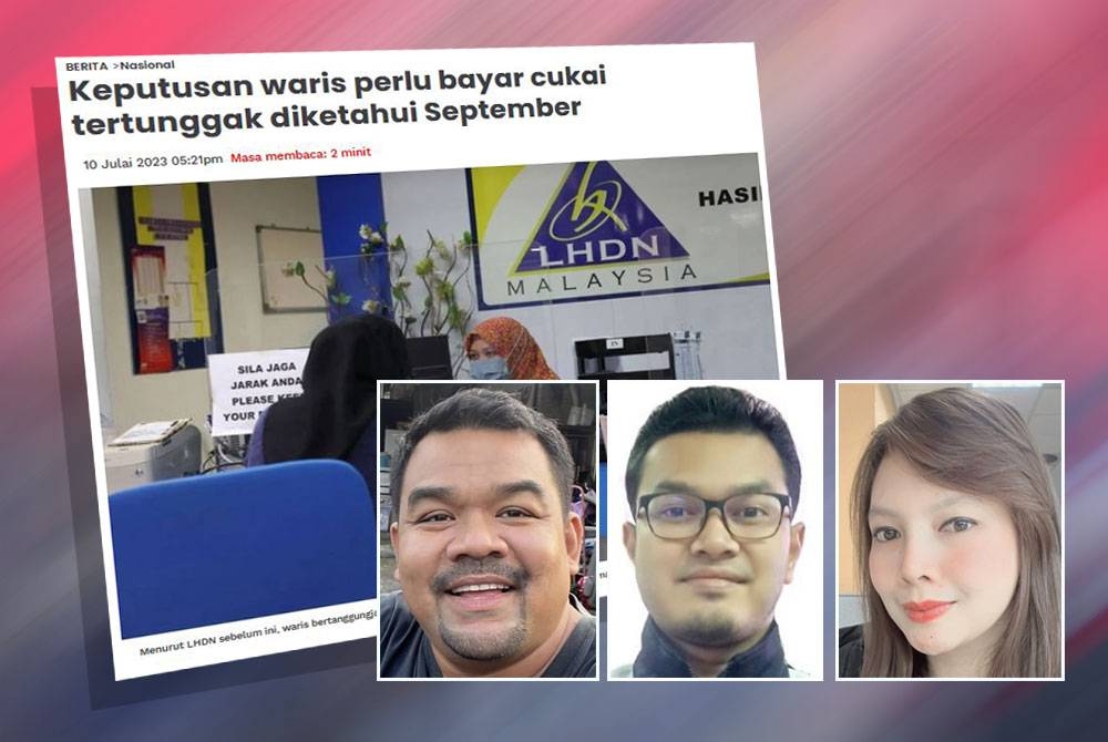 Laporan Sinar Harian pada Isnin. Gambar kecil dari kiri: Mohd Fazrul Izwan, Ikhwan, Nurul Syafikha