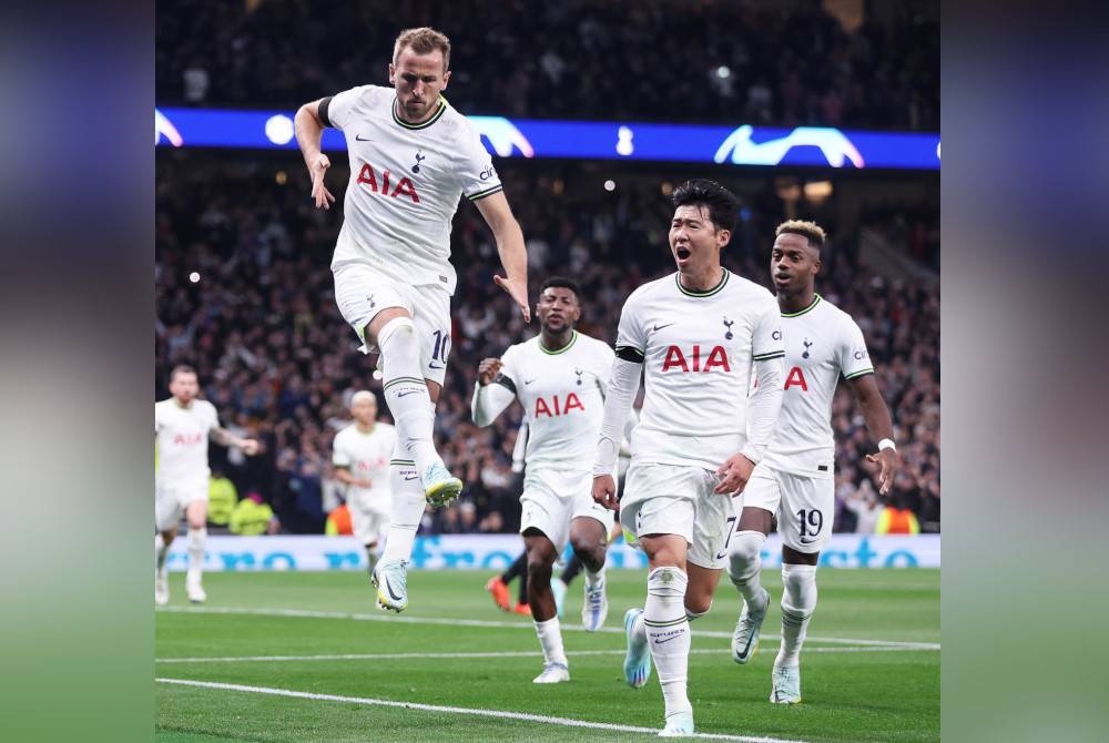 Harry Kane (kiri) dan Son Heung-min antara tonggak Tottenham Hotspur. - Foto Agensi